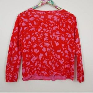 CAbi Pink Button Cardigan Sweater - Size Medium